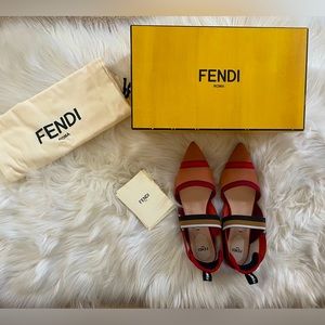 FENDI Colibri Ballet Flats